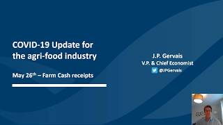May 26 / COVID-19 Economic update for the agri-food industry