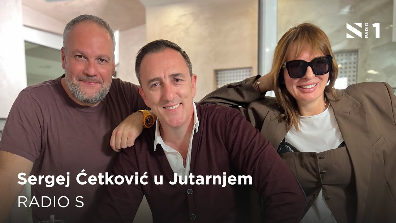 Sergej Ćetković na Radiju S, povodom 25 godina karijere