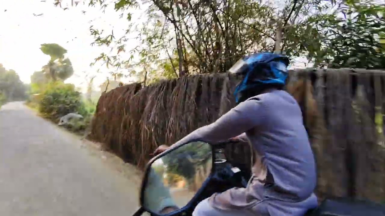 Random ride / Village road.