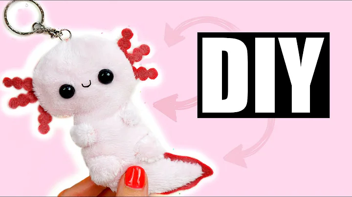 Adorable DIY: Create Your Own Kawaii Axolotl Plush!