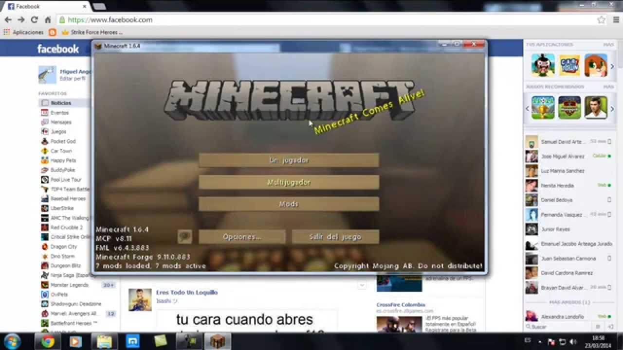 Como descargar minecraft con todas las versiones mediafire 