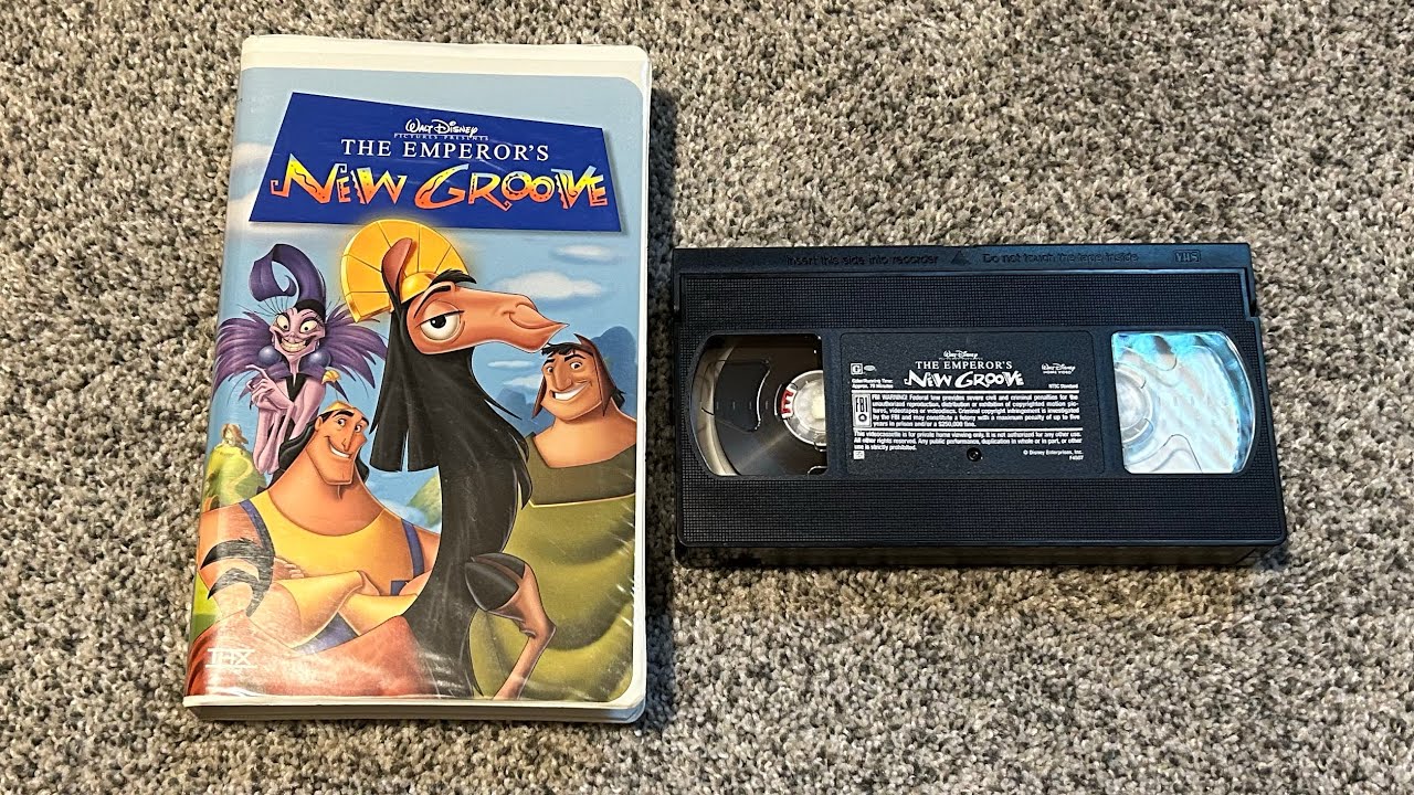The Emperor’s New Groove 2001 VHS Overview: April 2025 Edition