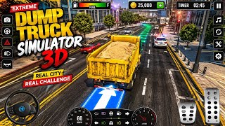 🚛 Extreme Dump Truck Simulator | Heavy Load Challenge | Realistic Gameplay screenshot 5