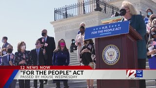 House passes sweeping voting rights bill over GOP opposition