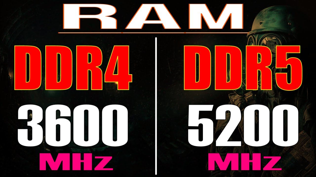 DDR5 7200Mhz vs DDR4 4000Mhz - Test in 11 Games At 1080p & 1440p