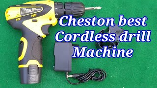 cheston cordless drill machine 