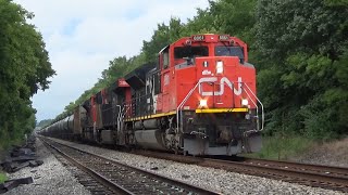 Cn Sd70M-2 8861 W Sick P5 Leads Csx Ethanol B649-06 On 81022 Part 1