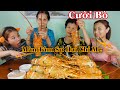 Mâm"TÔM"Nha Trang SIÊU TO Đãi Quỳnh Trần và Mẹ. Cười Lên Bờ Xuống Ruộng Với Màn Tâm Sự Của 2 Chị mẹ