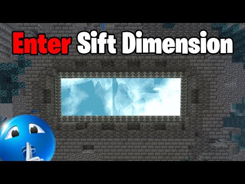 How to Enter The Sift Dimension in Minecraft! - Full Guide (NEW Dimension)