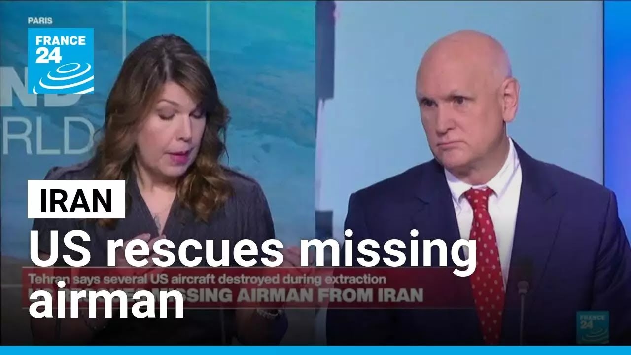 War in the Middle East: the US rescues missing airman from Iran • FRANCE 24 English