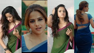 Vaishnavi Chaitanya Hot S & Navel Exposing In Saree.... -Y3V