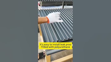 Double-layer insulated aluminum tile installation tutorial video,roof insulation plan recommendation