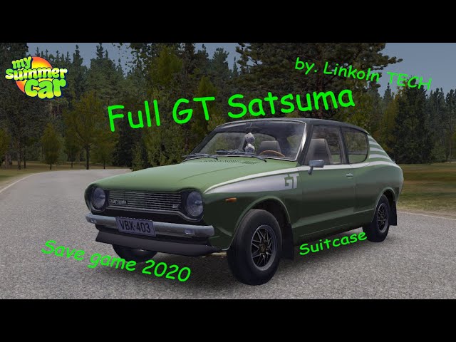 Save Game 2023 Stock Satsuma I My Summer Car 