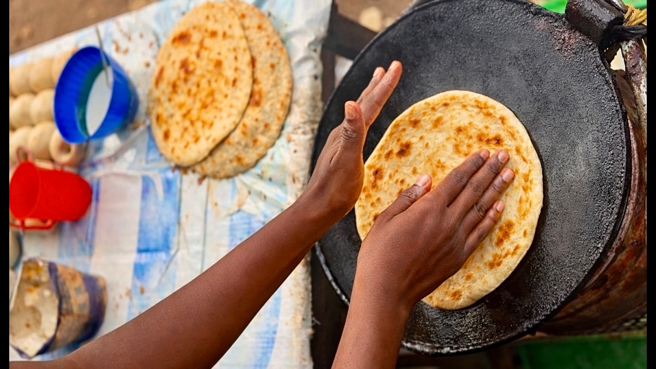 Street Food Chapati Making | Fresh & Soft Flatbread