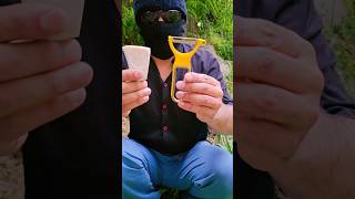 Real Bushcraft Survival Skills #Camping #Outdoors #Lifehacks # powerful firestarter #shorts