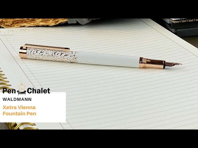 Waldmann Xetra Vienna Fountain Pen Unboxing - YouTube