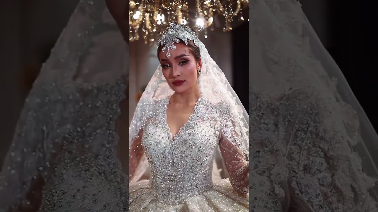 Vestido de Noiva Luxo com renda estilo Princesa #vestidos #vestidodenoiva #wedding #bridal