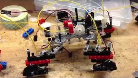 Perwler prototype foot cable actuation