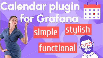 Configure Calendar plugin for Grafana | Display events from PostgreSQL