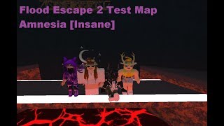 Roblox Flood Escape 2 (Test Map) - Amnesia (Insane)(WIP ?)