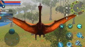 Best Dino Games - Pteranodon Simulator Android Gameplay