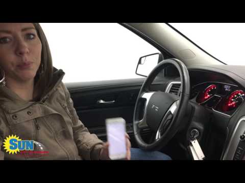 How to Pair iPhone with a 2014 GMC Acadia