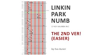 [kalimba tabs,17-key] Numb (THE 2ND VER, easier) – Linkin Park – Eva Auner