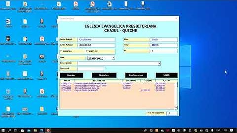 sistema para el control de caja en visual basic y excel