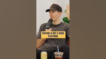 YouTube is not a video platform 👀