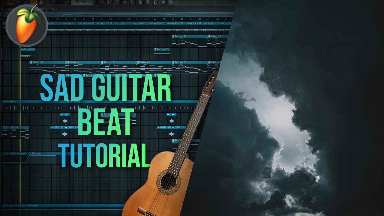 How to make realistic guitar beat in FL STUDIO - Sad type beat tutorial ...