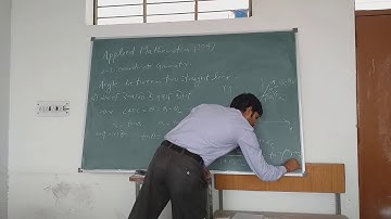 104 Applied Mathematics Angle Between two Straight lines by Ashish K Sharma GPC BARAN