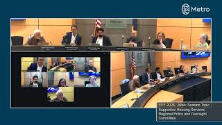 Metro Council meeting Oct. 01, 2026