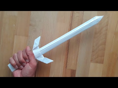 Kağıttan Kılıç Yapımı / How to Make a Paper Sword