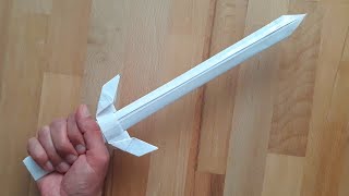 Kağıttan Kılıç Yapımı / How to Make a Paper Sword Resimi