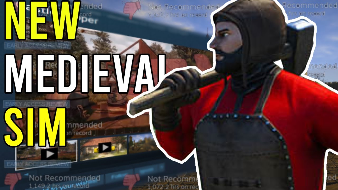 This NEW MEDIEVAL Game Let's You BUILD CASTLES - Castle Flipper