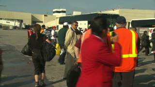 CNN: Chilean miners arrive in Los Angeles