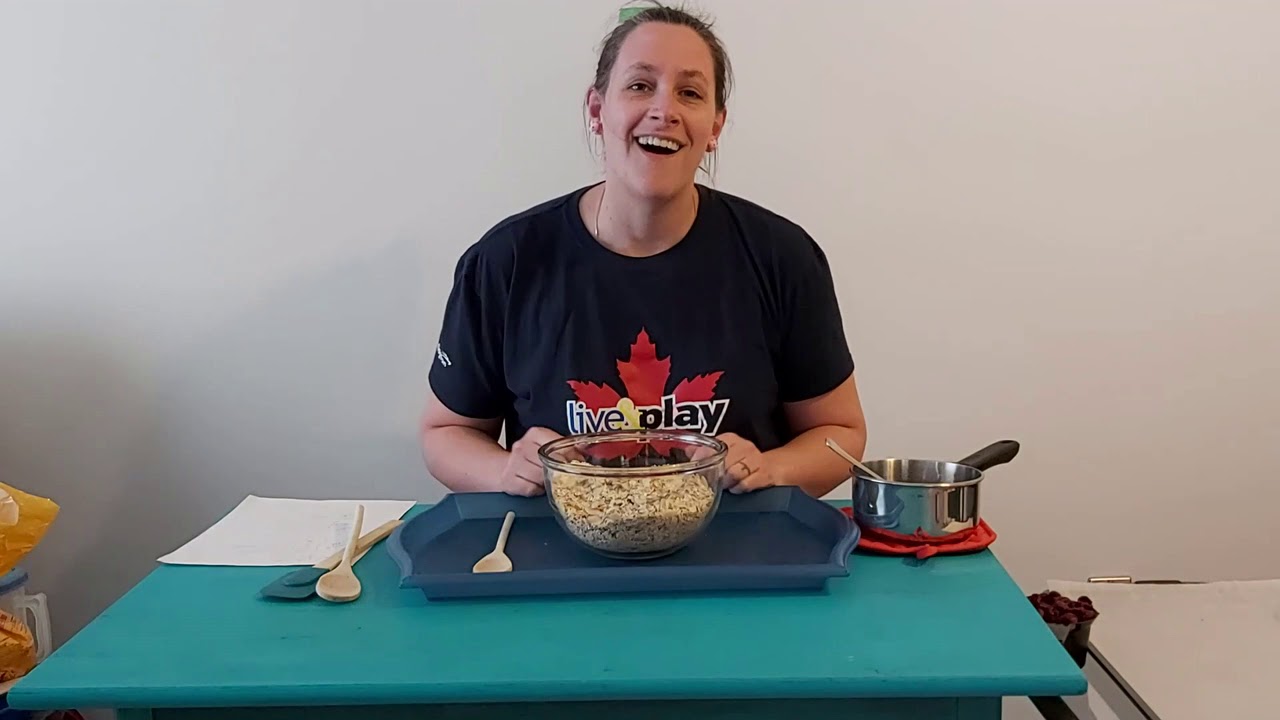 Indoor Activity Make Healthy Granola! YouTube