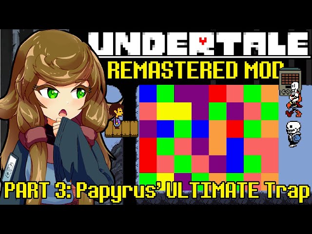 Can Blu Survive Papyrus' ULTIMATE Trap? - Blu Plays Undertale Part 3 (Blind Playthrough)