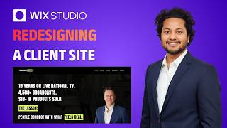 Wix Studio Hero Section Redesign Tutorial | Premium Web Design | Wix Web Expert