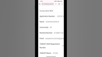 TANCET 2025 || RANDOM NUMBER RELEASED || MBA MCA COUNSELING || WHAT IS RANDOM NUMBER || #tancet2025
