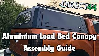 Direct4x4 Aluminium Canopy Assembly Guide.