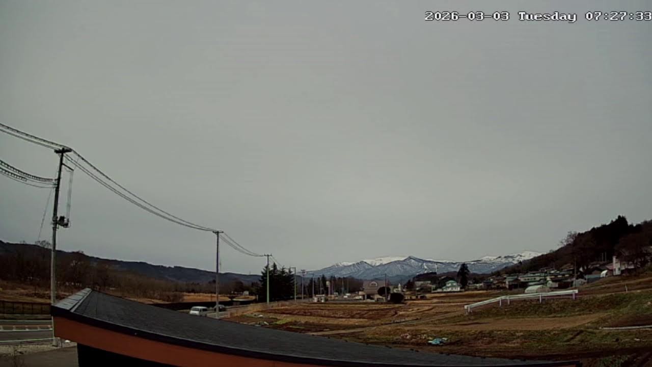 宮城県柴田郡川崎町小野湯田ライブカメラ Miyagi Shibata Live camera.world.cam