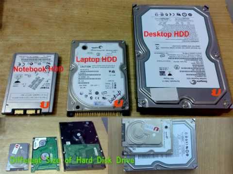 Different Size Of Hard Disk Drive Avi Youtube