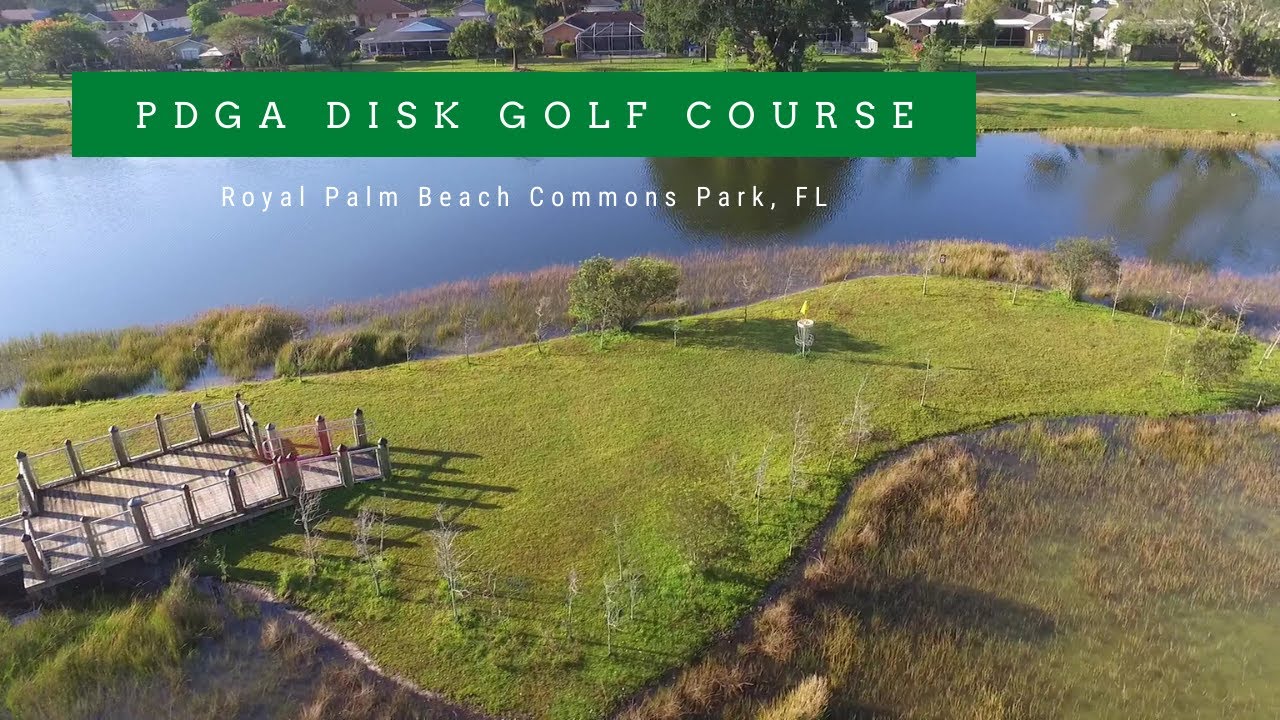 Disc Golf Course At Royal Palm Beach Florida Commons Park You Disc Golf Course At Royal Palm Beach