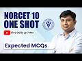 NORCET 10 Important Topic Revision | NORCET 10 One Shot Revision | NORCET Repeated MCQ | Himmat Sir