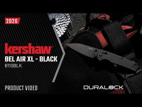 Kershaw - Bel Air XL - Black - 6110BLK