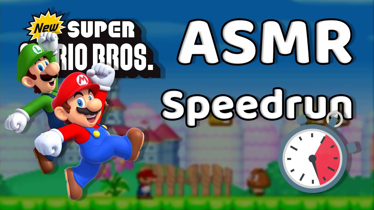 ASMR - Speedrun de Mario Bros DS (Chuchotements)