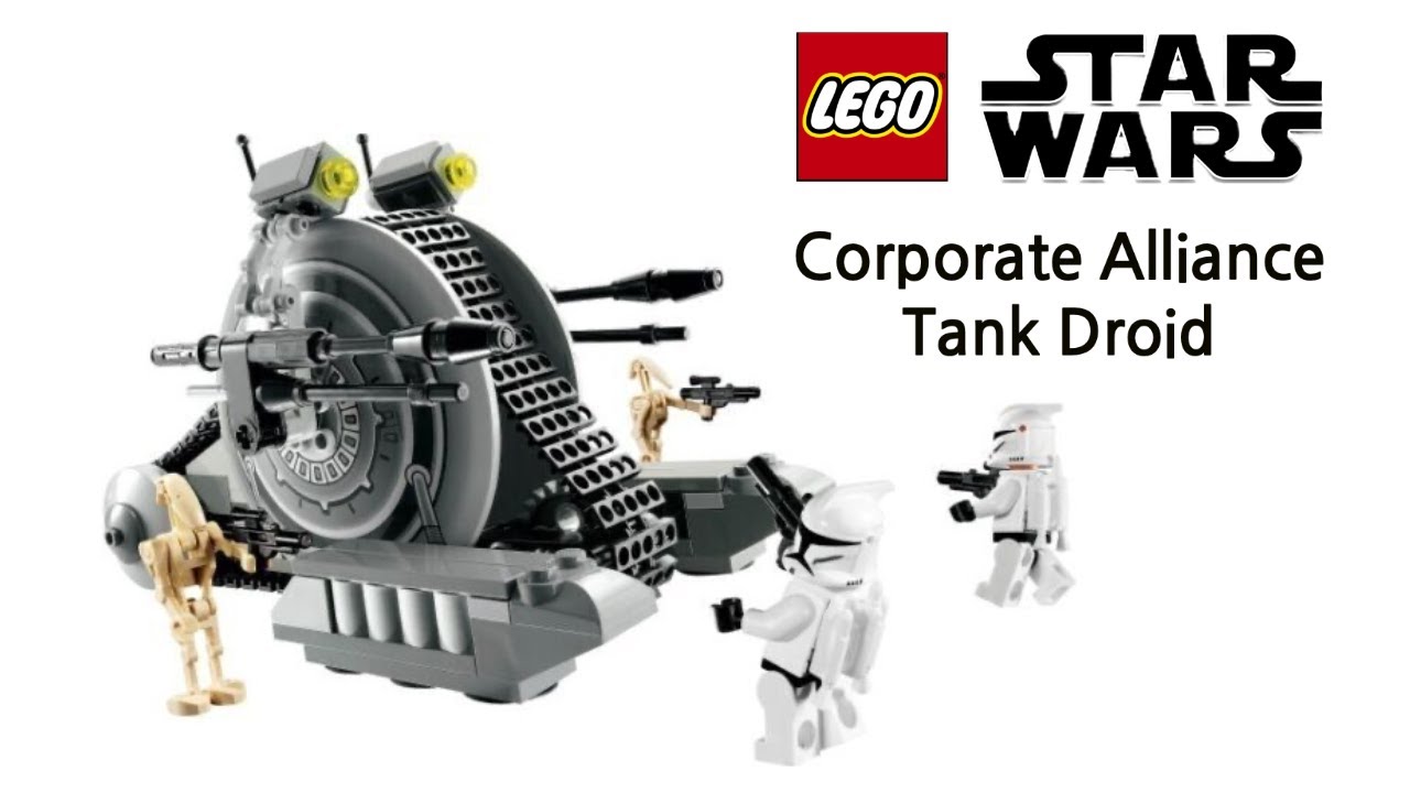 LEGO Star Wars™ Corporate Alliance Tank Droid | 7748 | Speed Build