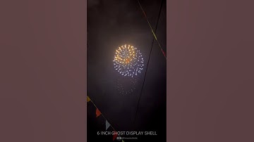 6" Ghost Shell To Welcome The New Year #FireworksArtistic #Zen #ghostshell