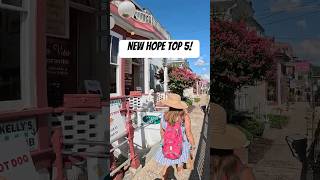 🏞️ Top 5 Things to Do in New Hope, PA | Travel Guide 2025 🌟